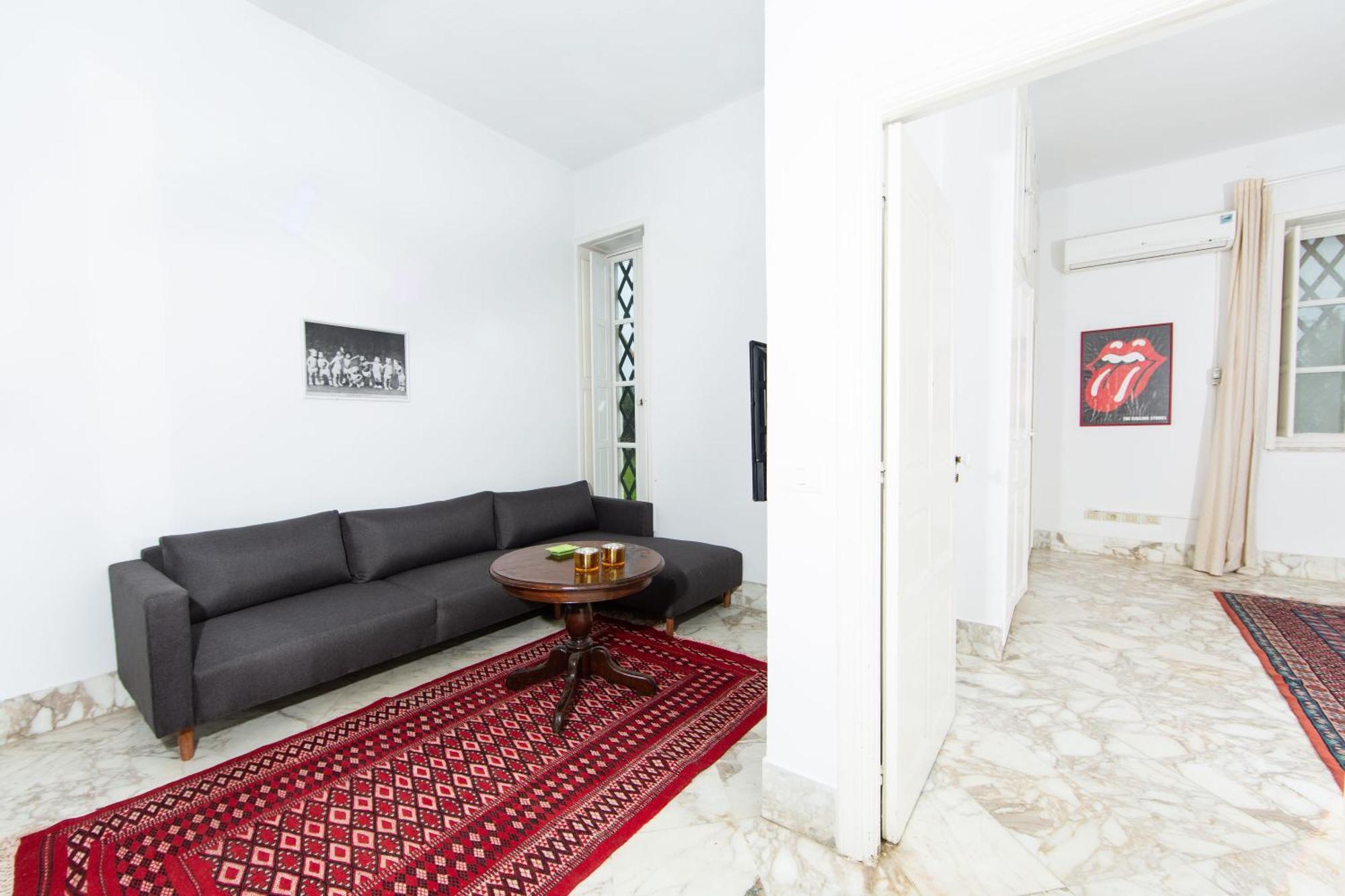 Appartement Prive Dans Une Grande Maison D'Hote La Marsa Extérieur photo