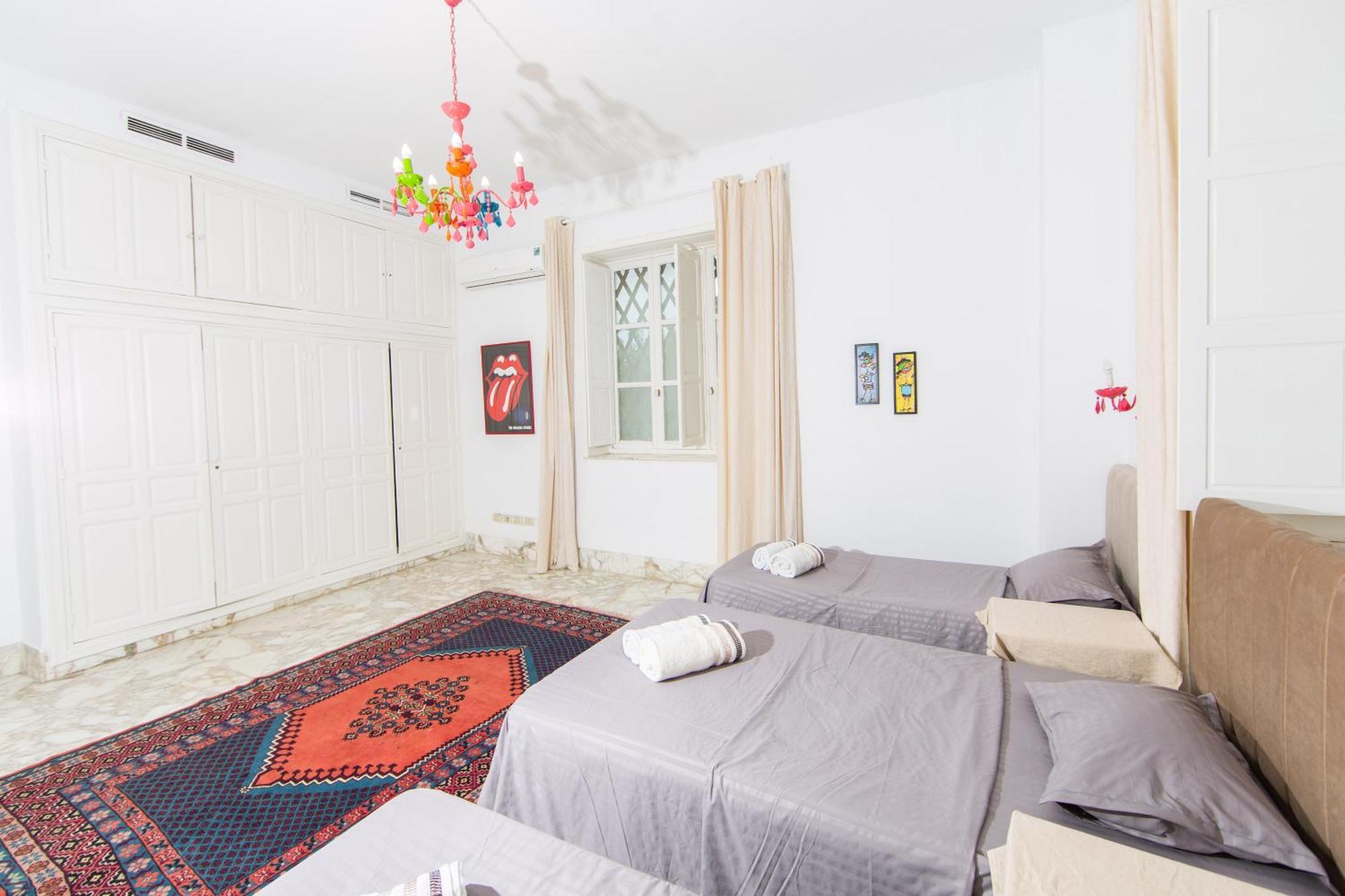 Appartement Prive Dans Une Grande Maison D'Hote La Marsa Extérieur photo